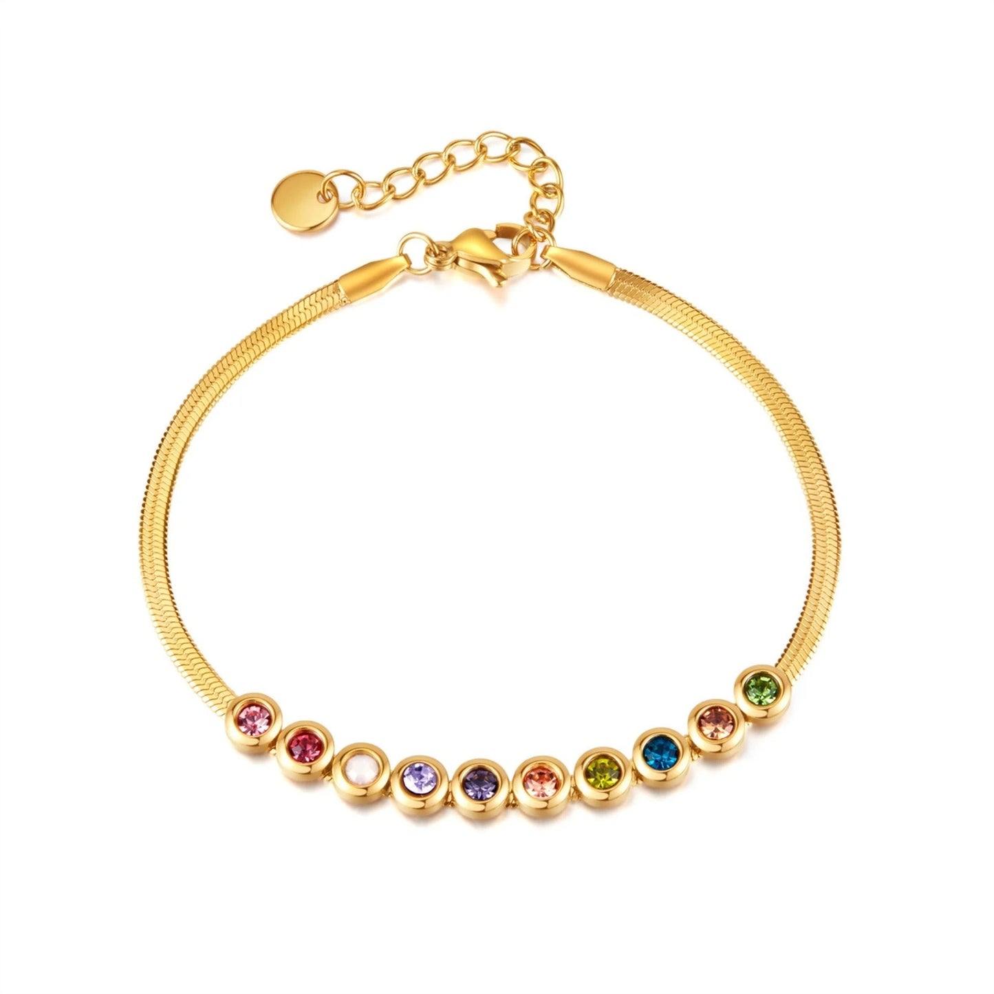 Colorful Mini Circles Bracelet