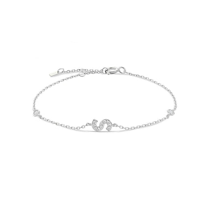 Monogram Initial Bracelet