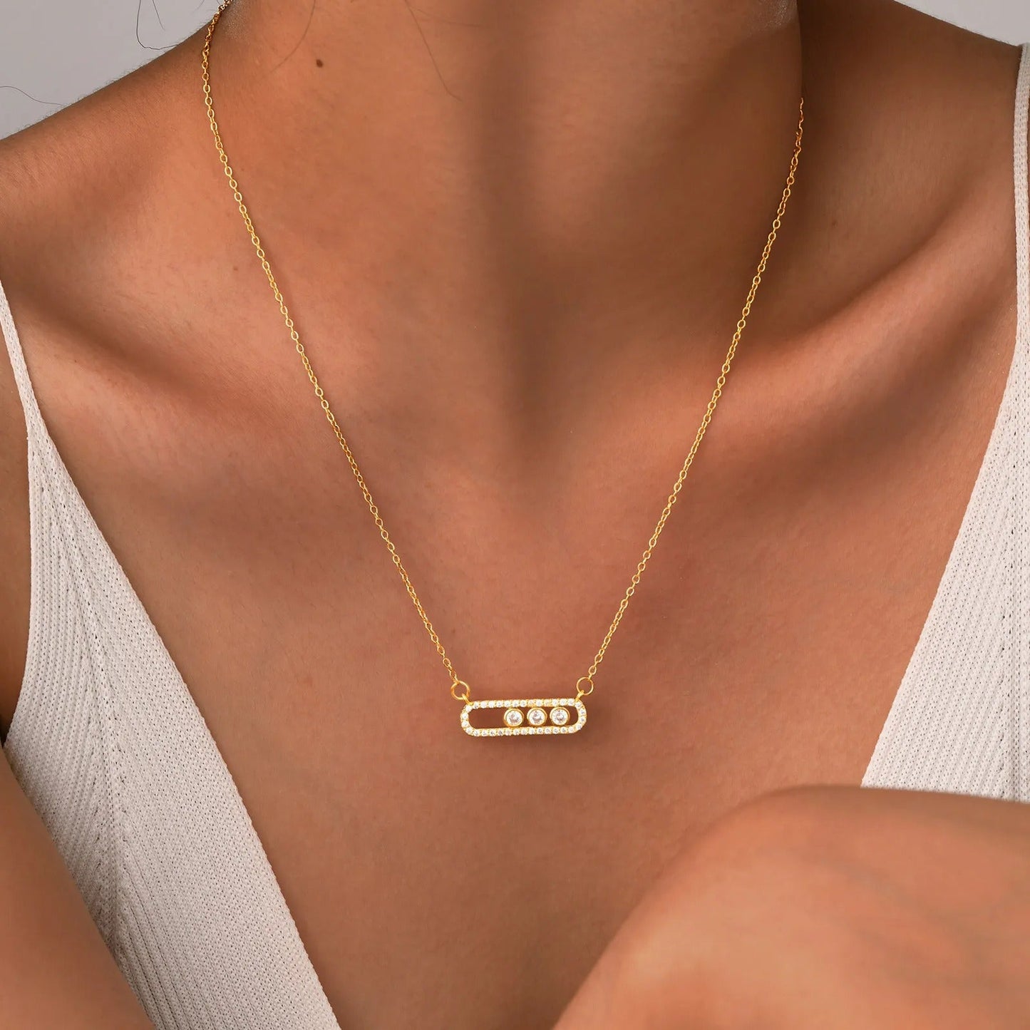 Slider Bar Necklace