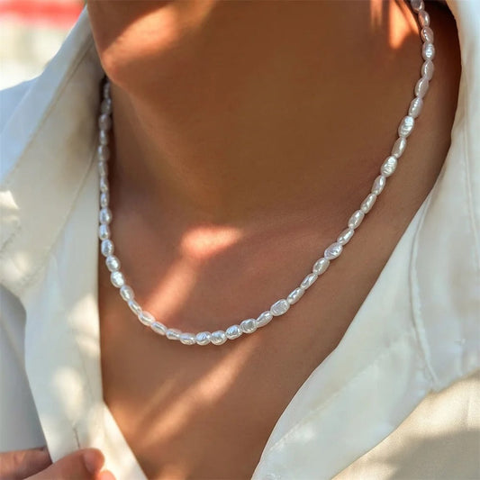 Baroque Alien Pearl Necklace