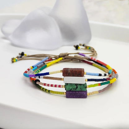 Colorful Miyuki Bead Bracelet