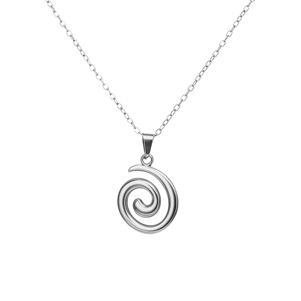 Dainty Spiral Necklace