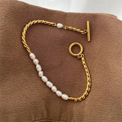 Irregular Pearl Bracelet