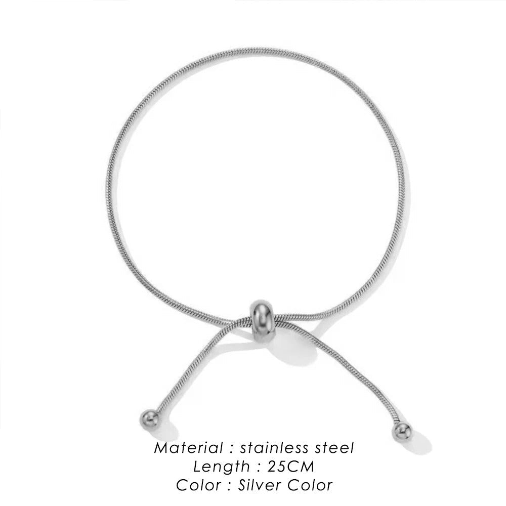Dainty Adjustable Pull Bracelet