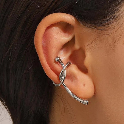 Dainty Knotted Ear Clip Earrings