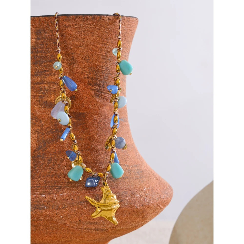 Oceanic Starfish Necklace