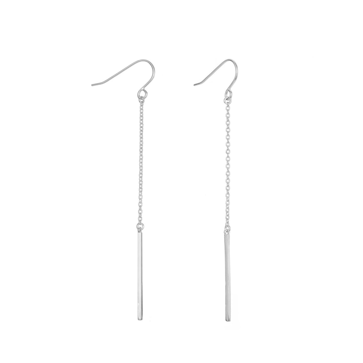 Dainty Dangling Bar Earrings