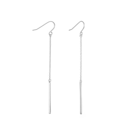 Dainty Dangling Bar Earrings