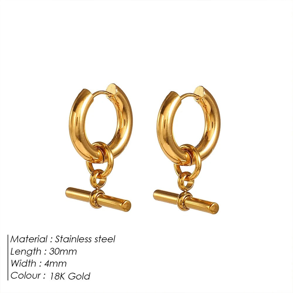 Dainty Bow Tassel Earrings