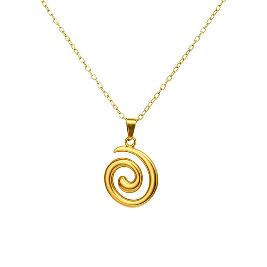 Dainty Spiral Necklace