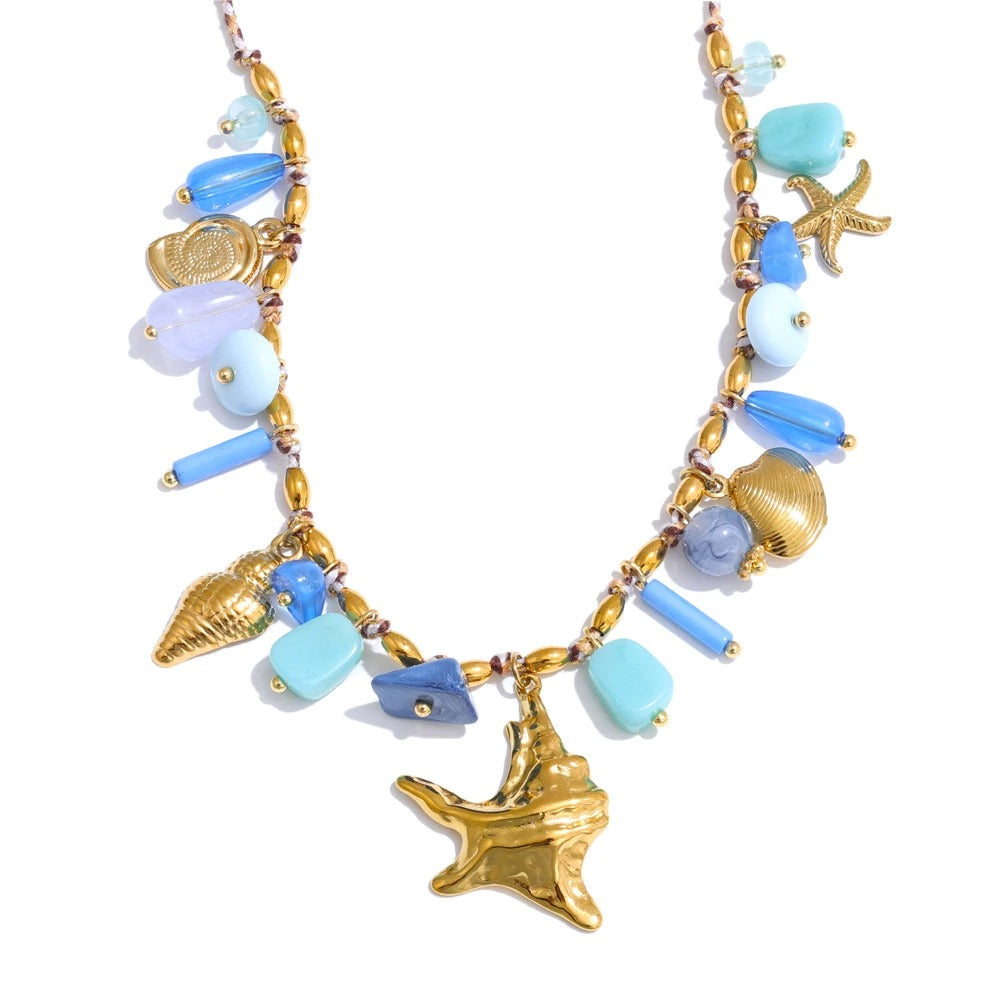 Oceanic Starfish Necklace