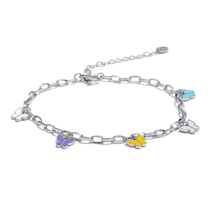 Colorful Butterfly Anklet