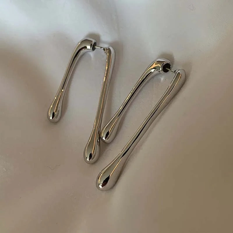 Exaggerated Water Drop Earrings