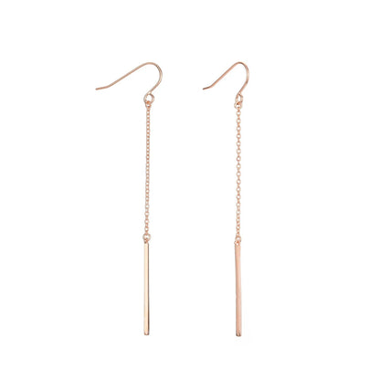 Dainty Dangling Bar Earrings