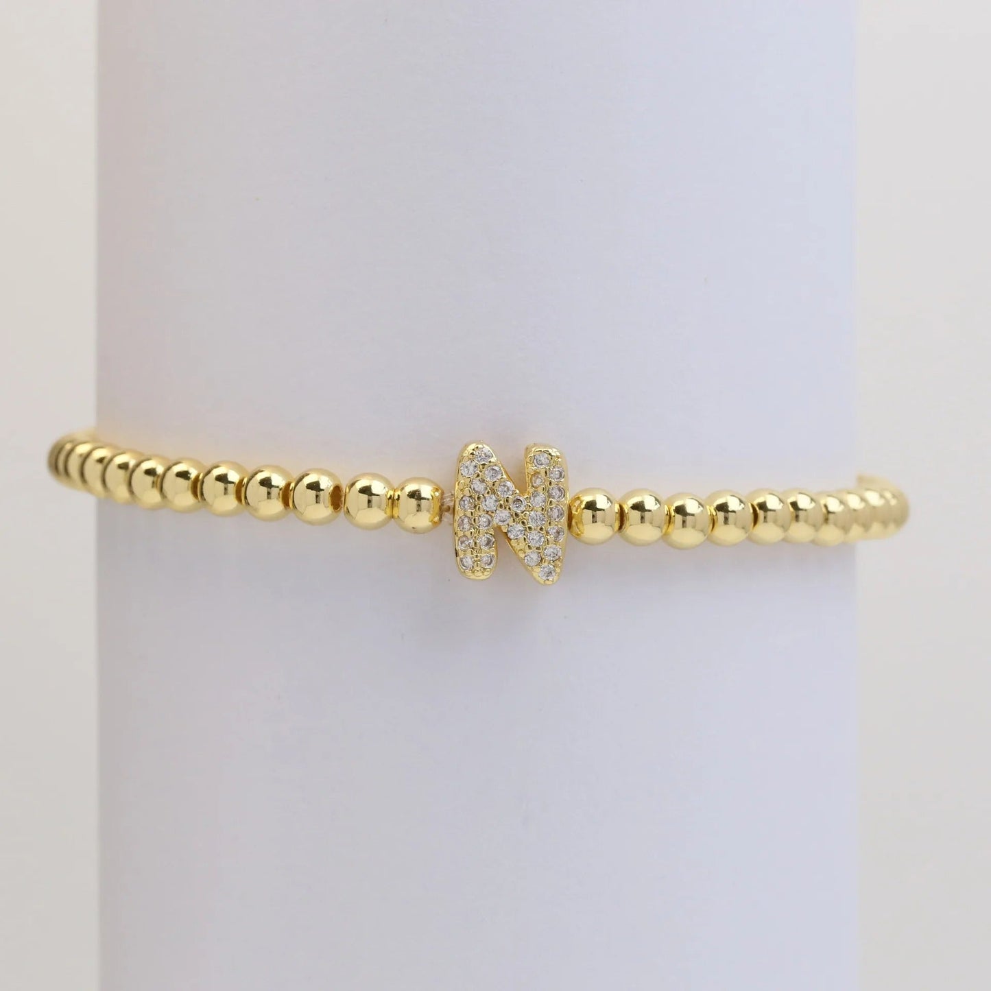 Letter Beaded Bracelet