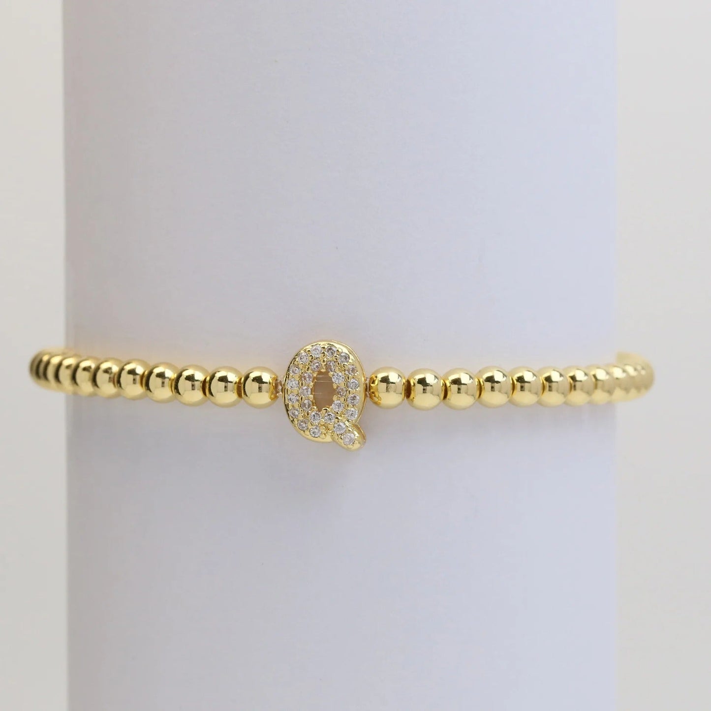 Letter Beaded Bracelet