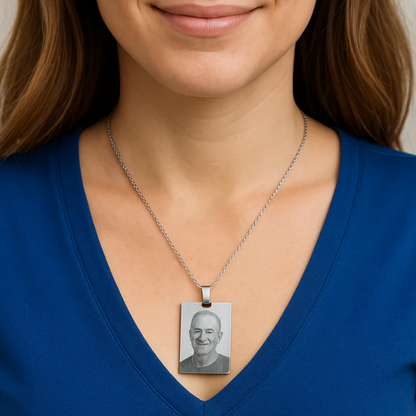 "Engraved Soul" Medal Necklace