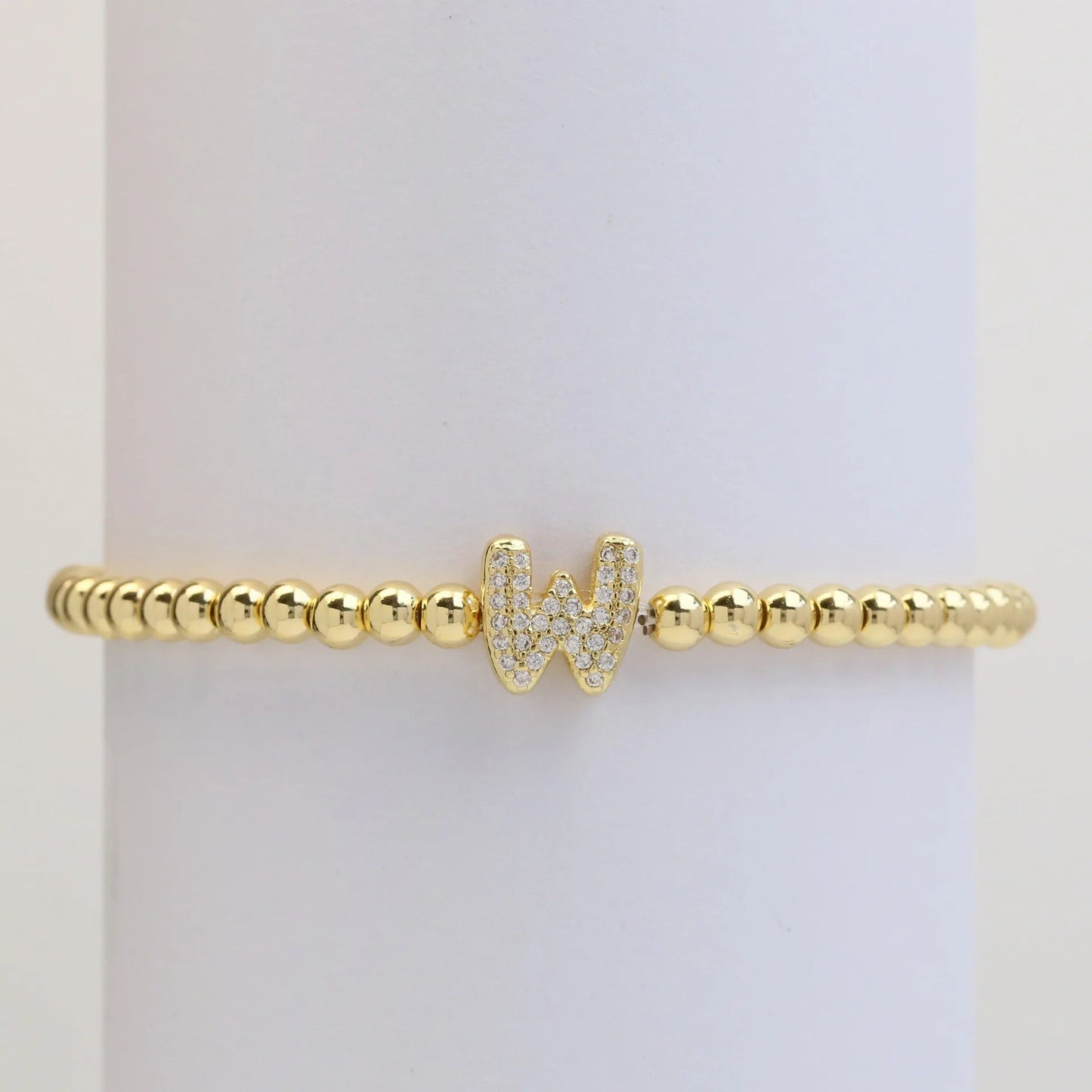 Letter Beaded Bracelet