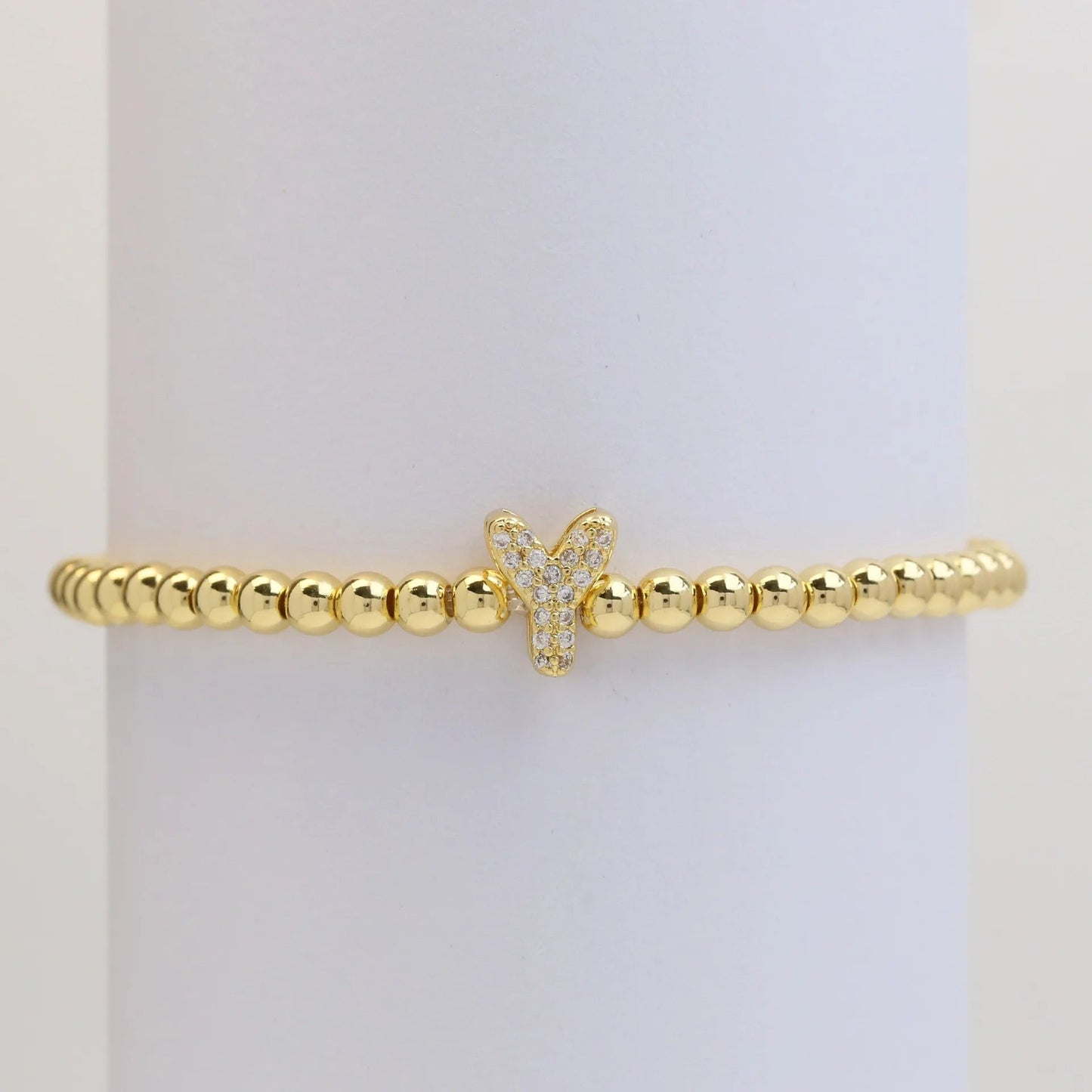 Letter Beaded Bracelet